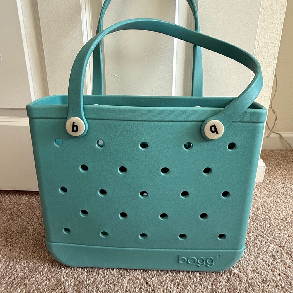 Aqua medium bogg bag